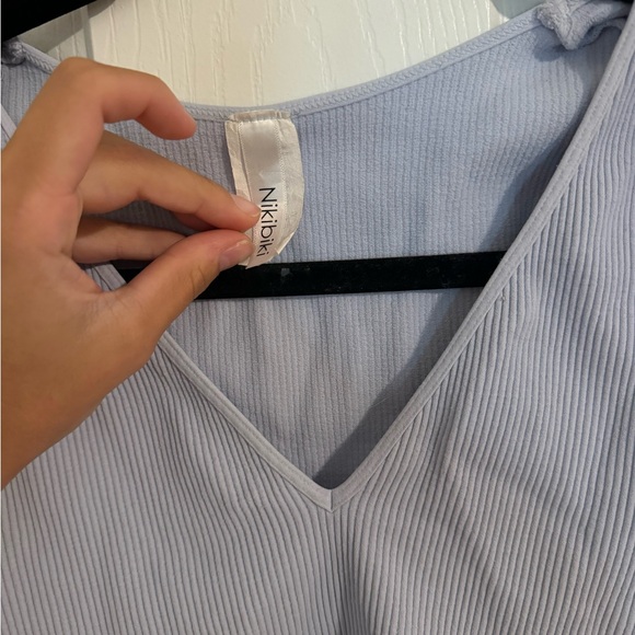 Periwinkle crop top - Picture 2 of 3